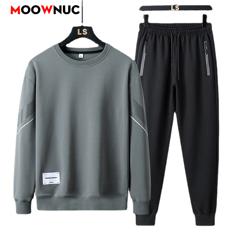 Men'S Fashion Hoodie - Herren Casual 2-Teiliges Sportbekleidungs-Set Streetwear Mode