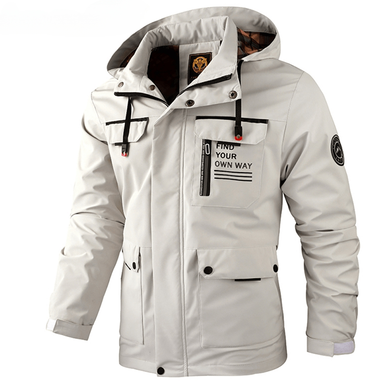 Men'S Fashion Light Jacket - Mode männer Casual Windjacke Mit Kapuze