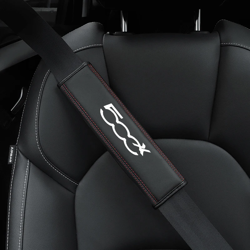 Leather Belt Braided - Für Fiat 500X 1pc Rindsleder Auto