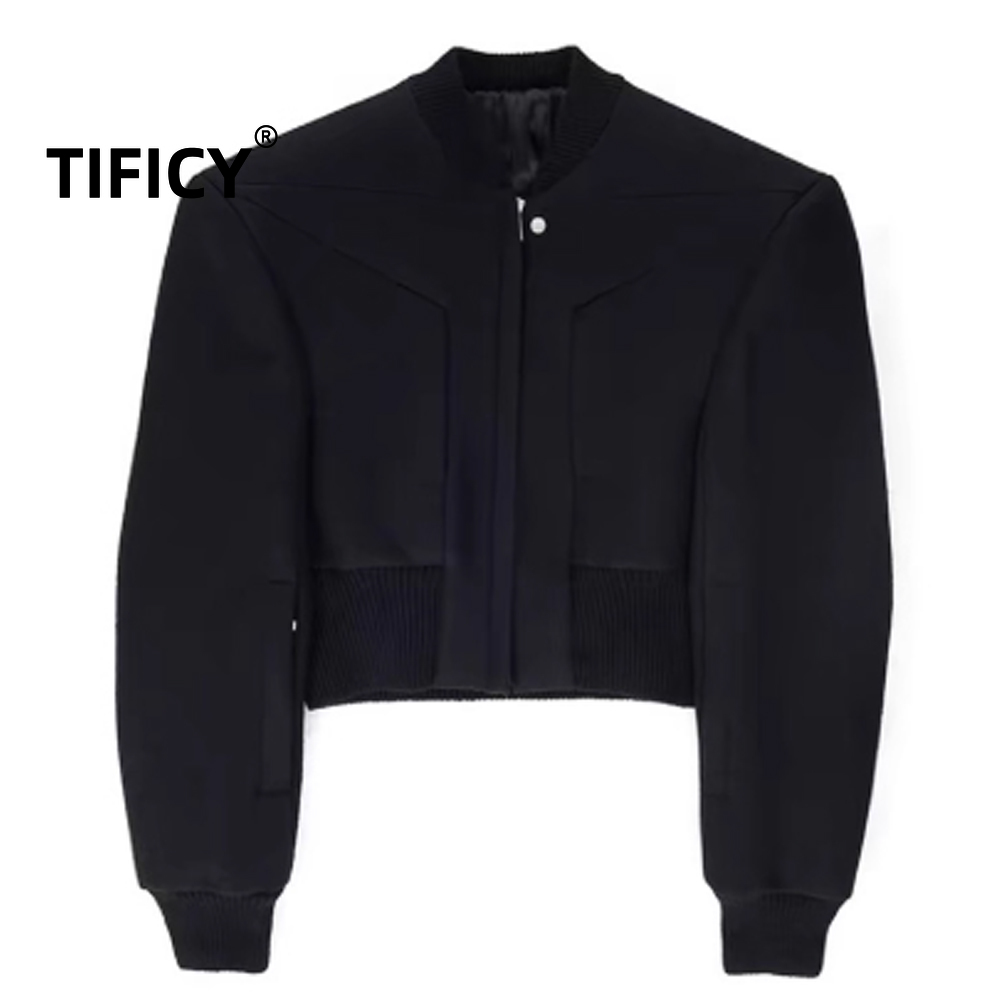 Men'S Fashion Light Jacket - High Street Winterjacke Dark Ro Herren