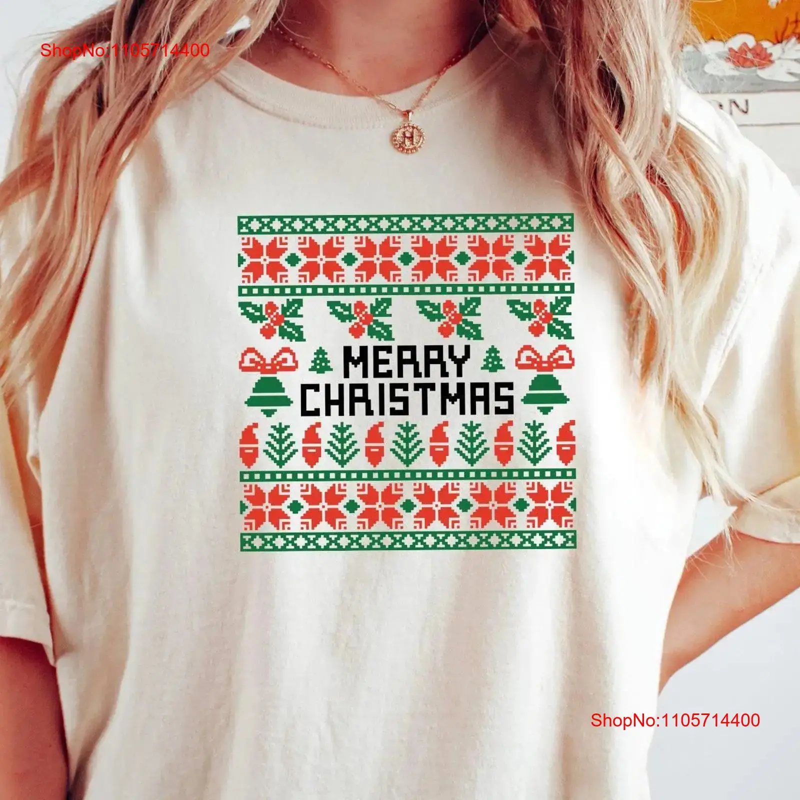 Men'S Fashion Xmas Party - Ugly Christmas Party T-Shirt, lustiges Weihnachts-T-Shirt,