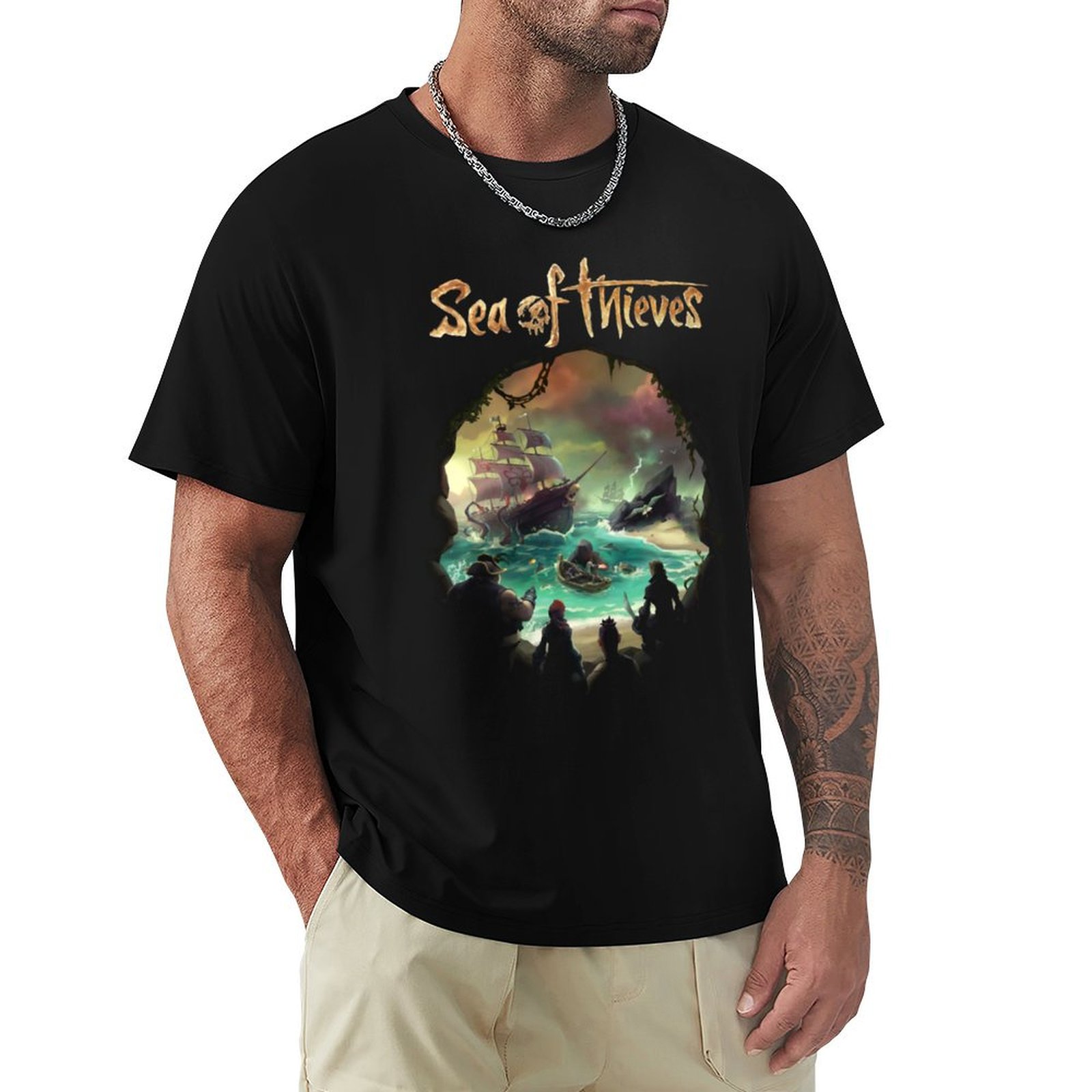 Men'S Fashion Online - Thieves Online Game T-Shirt mit modischem