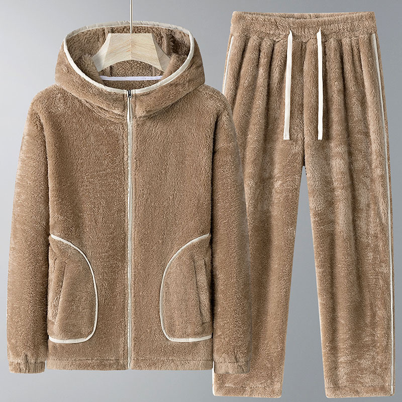 Men'S Fashion Hoodie - 2026 Winter Neues Herren-Hoodie-Set mit dickem