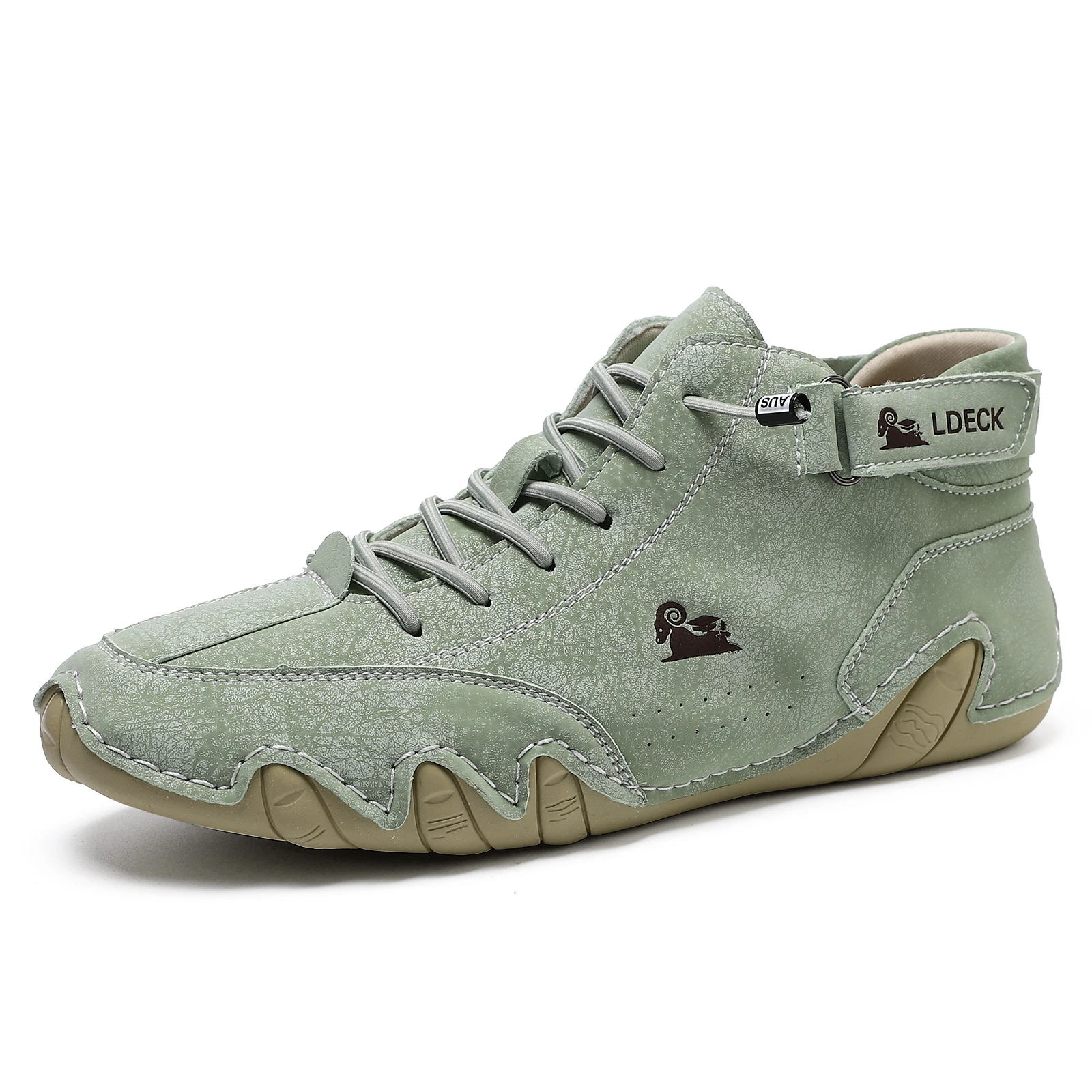 Mens Fashion Show - Herren Echtleder-Schuhe, Knöchelhohe Stiefel 2026, Herren-Sneaker,