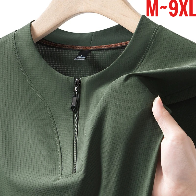 Men'S Fashion 2025 - Große Größe 9XL Herren Ice Silk