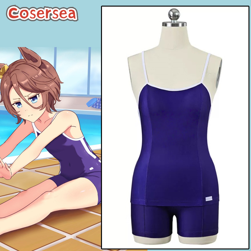 Swim Trunk Shorts - Cosersea Badeanzug, Badebekleidung, Cosplay-Kostüm, Uma Musume: