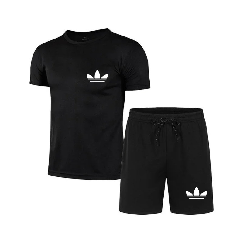 Men'S Fashion Brands - Sommer-Neuheit: Herren-Marken-Set, Modische Schnelltrocknende Sportbekleidung, Kurzarm-T-Shirt