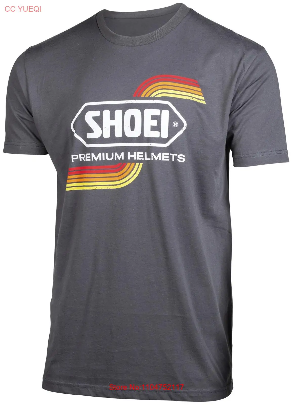 Men'S Fashion Xxl - Shoei Vintage T-Shirt X Großes graues
