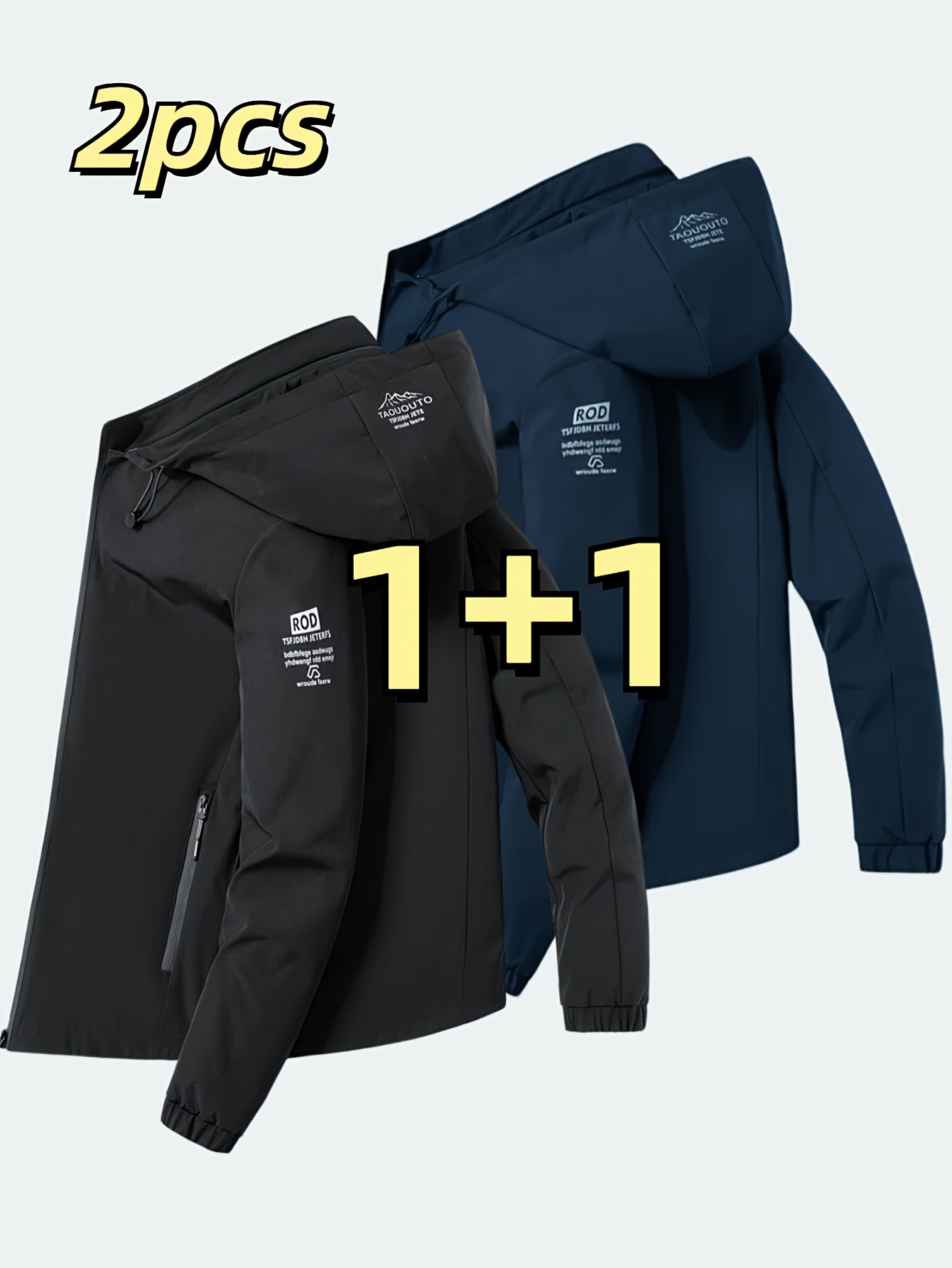 Zweiteilige modische winddicht – Men'S Fashion Zipper Jacket Bewertung und Preis