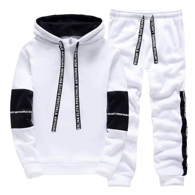 Schwarz-Weißer Herren-Training – Men'S Fashion Hoodie Bewertung und Preis