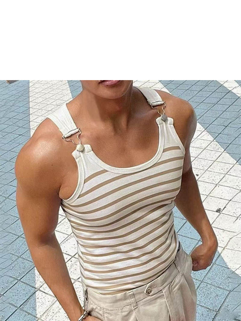 Slim Fit Metallknopf-Tanktop f – Men'S Fashion Online Bewertung und Preis