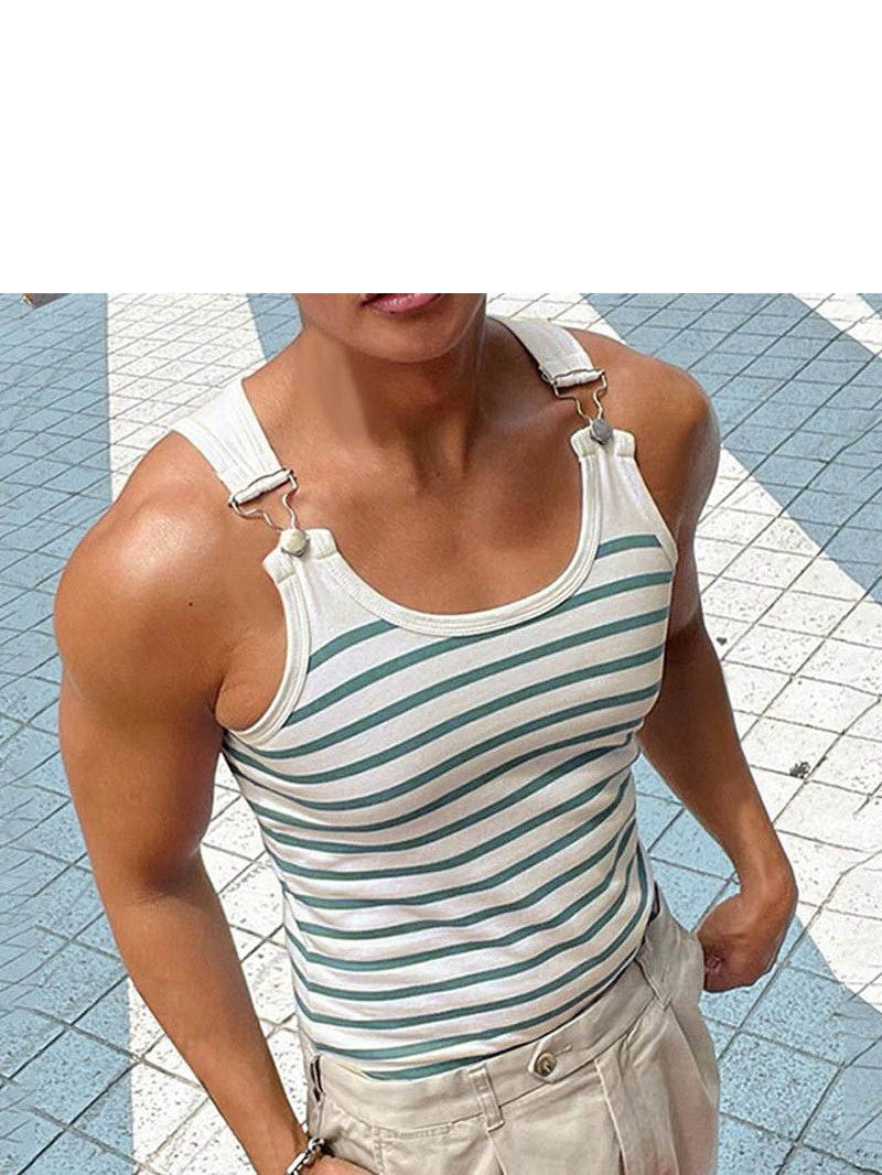 Slim Fit Metallknopf-Tanktop f – Men'S Fashion Online Bewertung und Preis