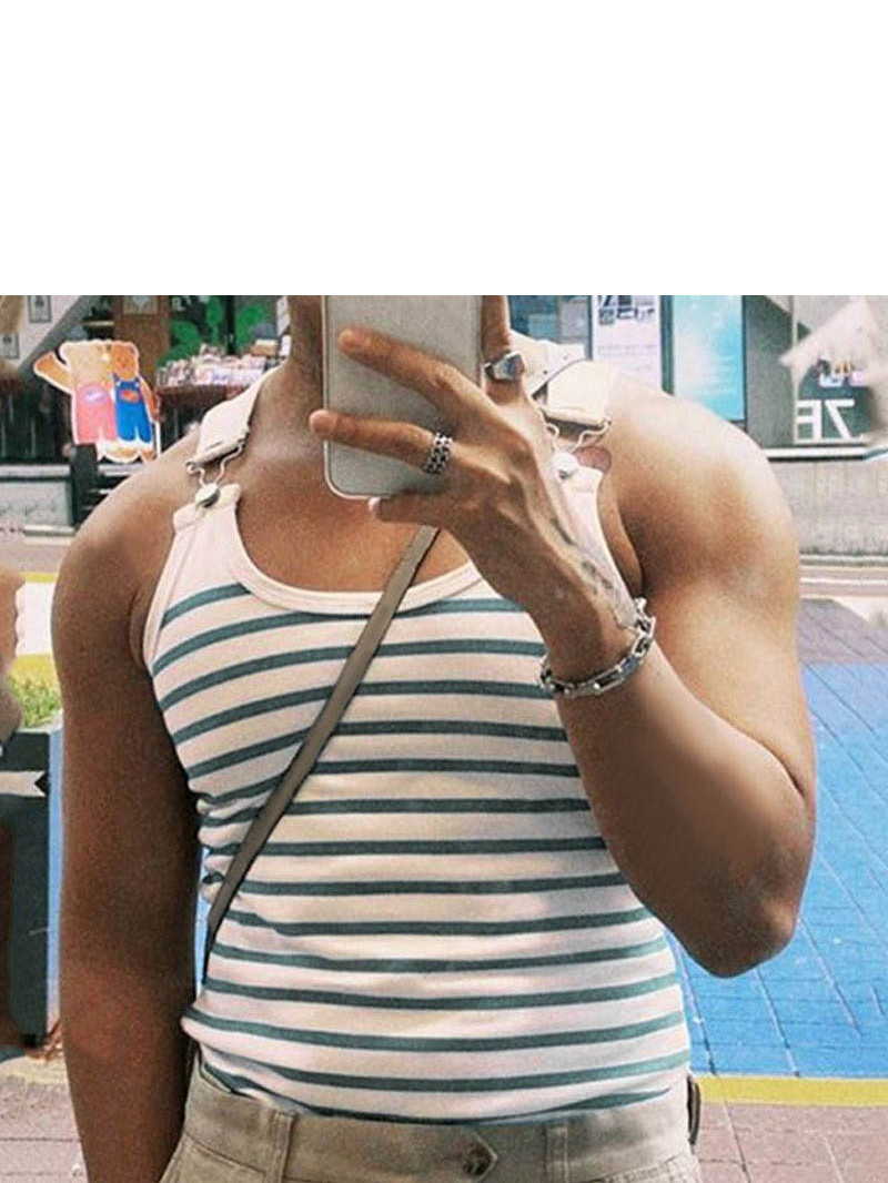 Slim Fit Metallknopf-Tanktop f – Men'S Fashion Online Bewertung und Preis