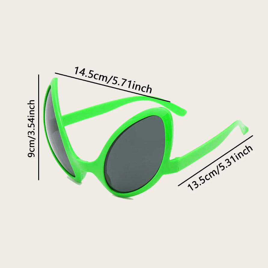 Grüne Alien Martian Schrullige – Men Fashion Rave Bewertung und Preis