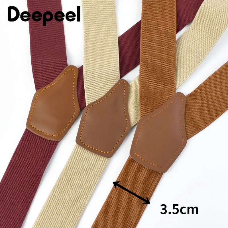 Deepeel 3,5 x 125 cm Hosenträg – Suspenders Clip Men Bewertung und Preis