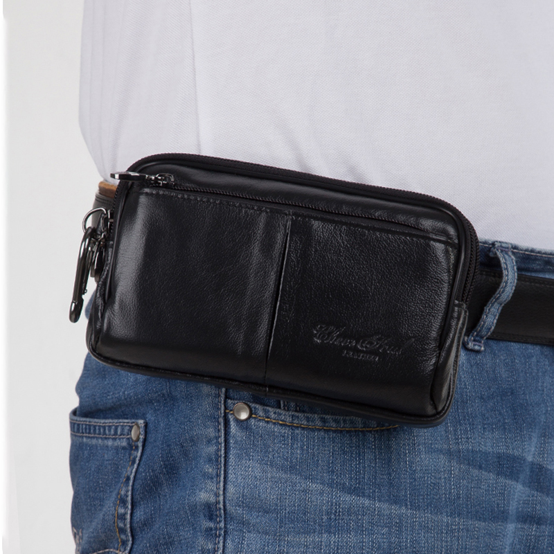 Männer Clutch Hüft tasche Tasc – Leather Belt Braided Bewertung und Preis