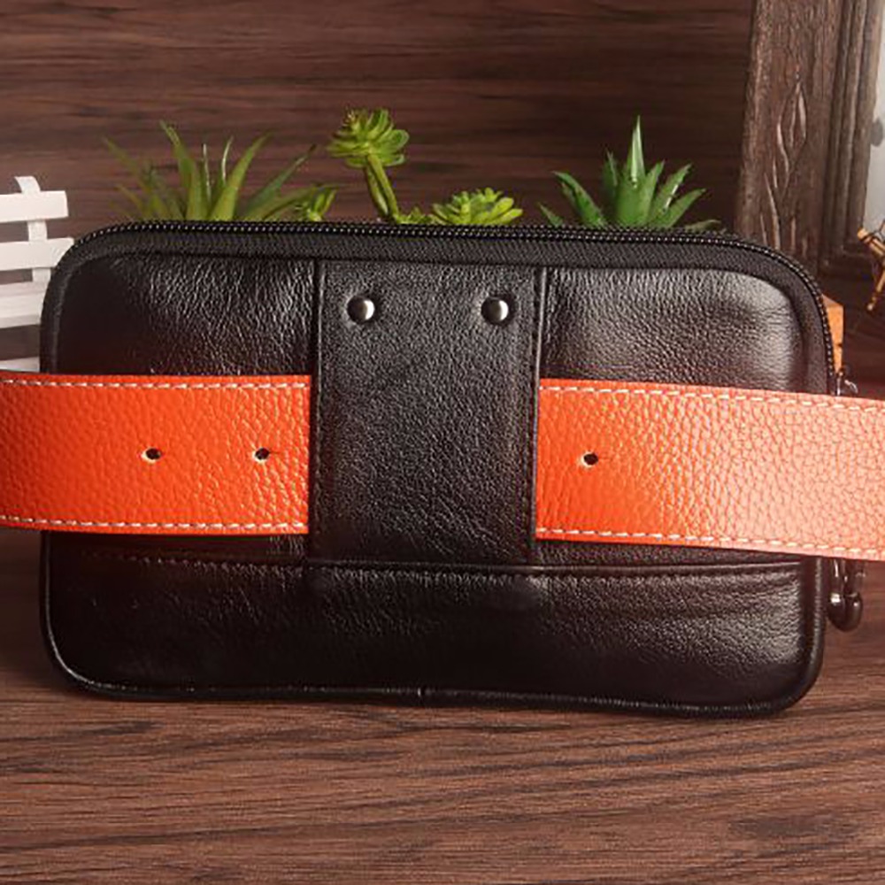 Männer Clutch Hüft tasche Tasc – Leather Belt Braided Bewertung und Preis