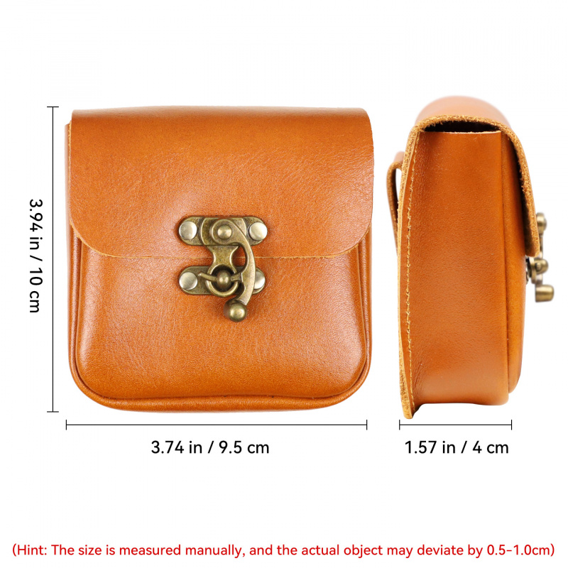 Weiche Rindsleder-Gürteltasche – Leather Belt Braided Bewertung und Preis
