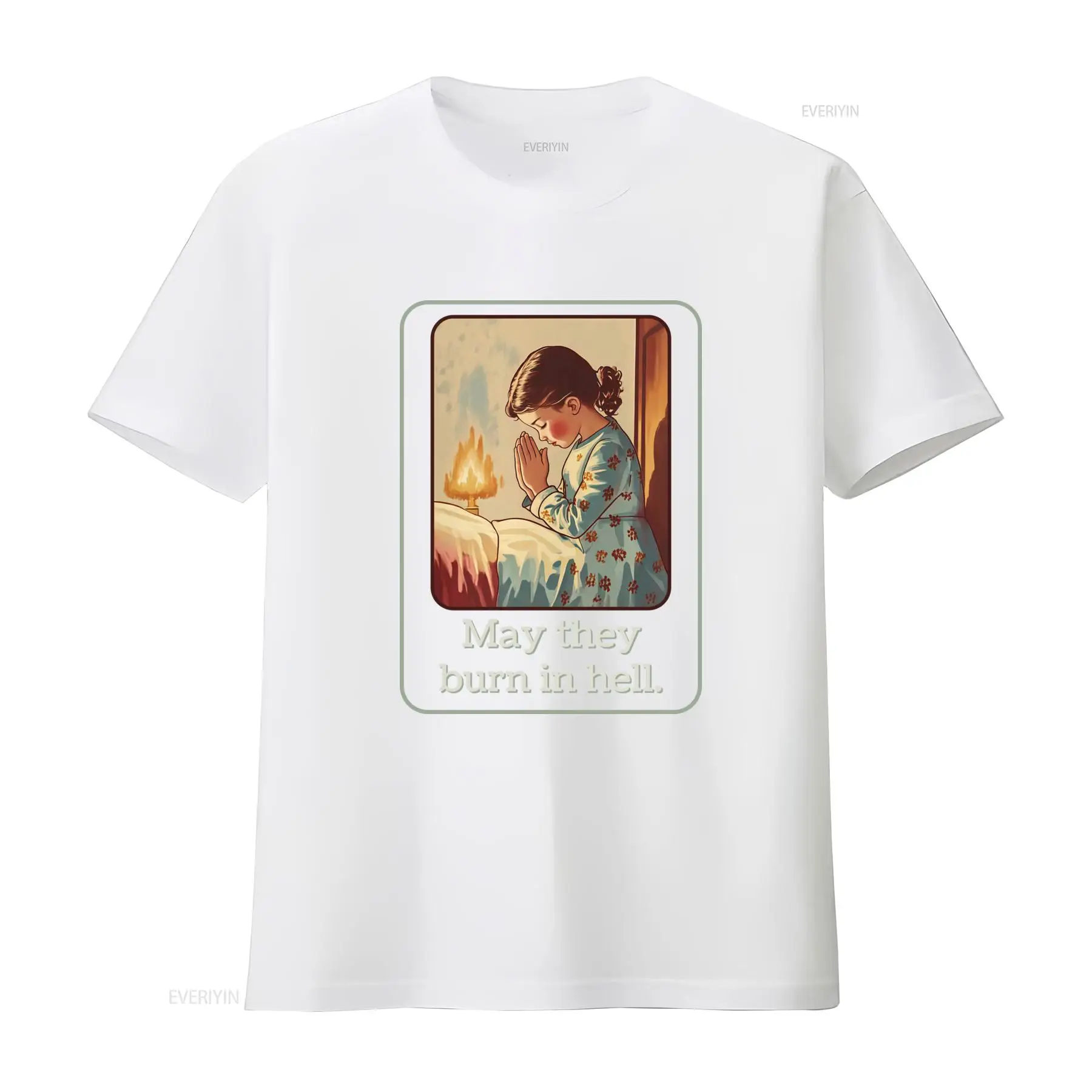 May They Burn In Hell T-Shirt, – 1950S Fashion Men'S Bewertung und Preis