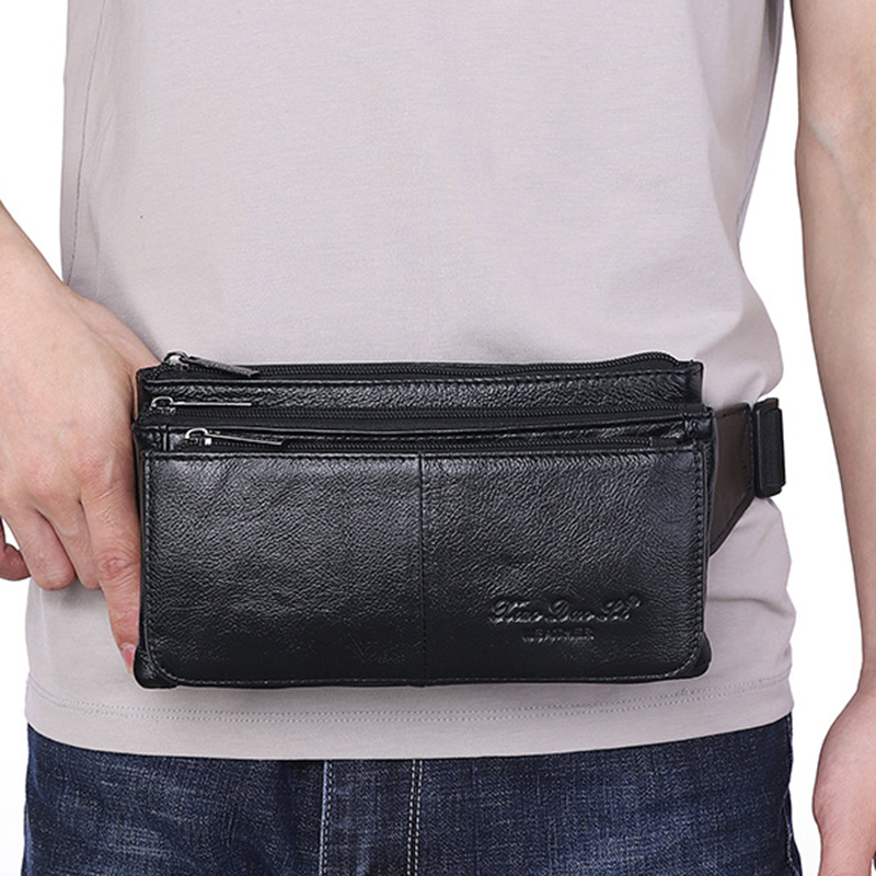 Herren Hüfttasche Gürteltasche – Leather Belt Braided Bewertung und Preis