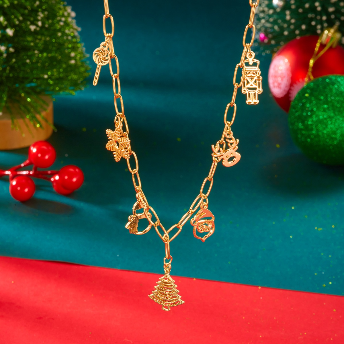 Weihnachten Urlaub Halskette H – Men'S Fashion Xmas Party Bewertung und Preis
