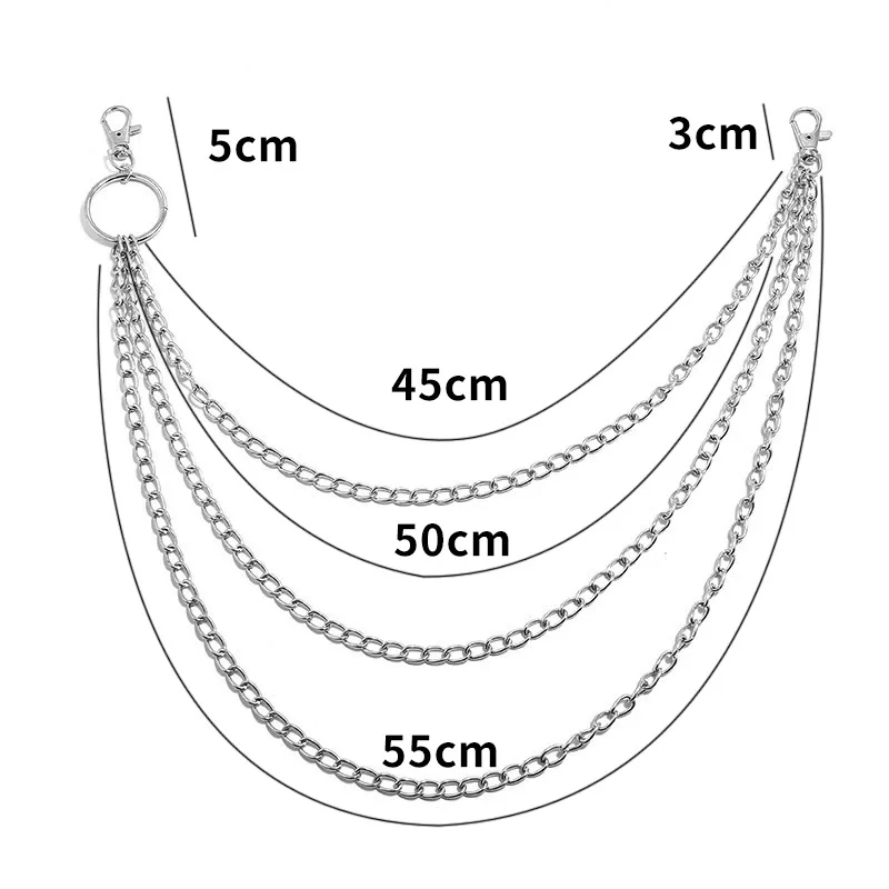 Mehrschichtige Metall-Gürtelke – Men Fashion Rave Bewertung und Preis