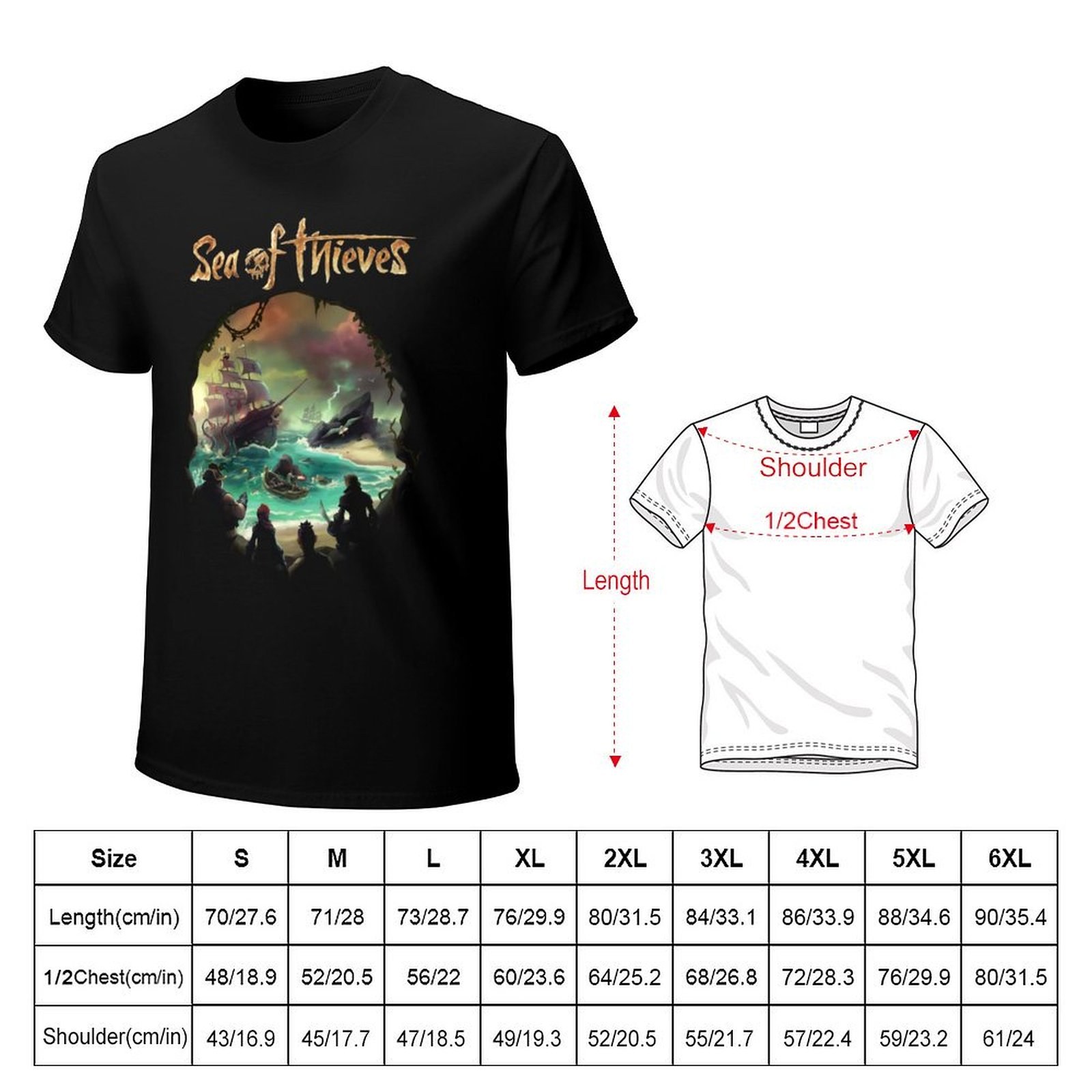 Thieves Online Game T-Shirt mi – Men'S Fashion Online Bewertung und Preis