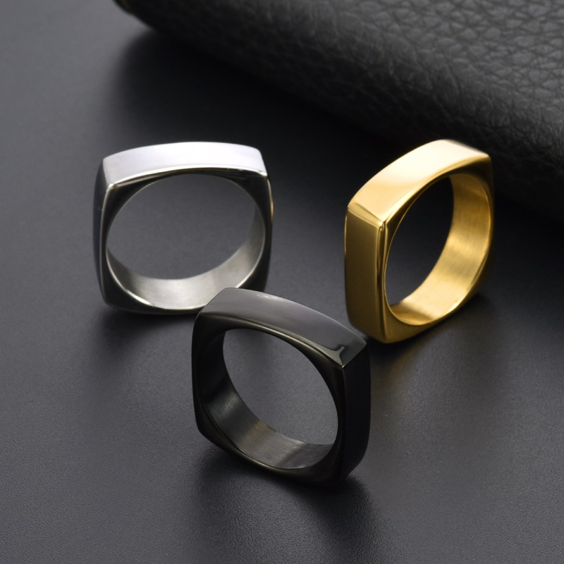 6 mm breiter, quadratischer Ri – Men'S Fashion Easter Bewertung und Preis