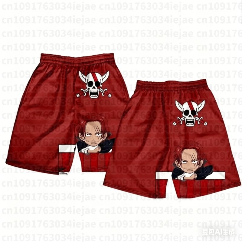 One Piece 3D-Druck Shorts Shan – Swim Trunk Shorts Bewertung und Preis