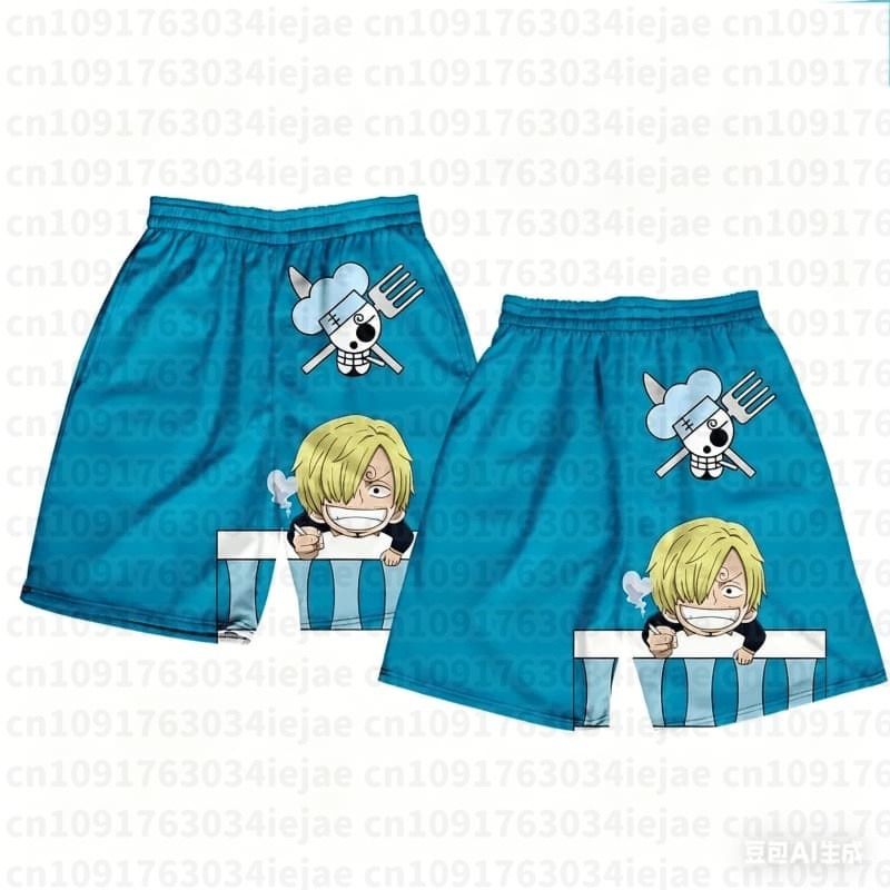 One Piece 3D-Druck Shorts Shan – Swim Trunk Shorts Bewertung und Preis