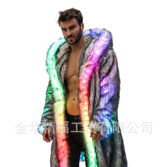 Faux Pelzmantel Männer Mit Kap – Men'S Fashion Light Jacket Bewertung und Preis