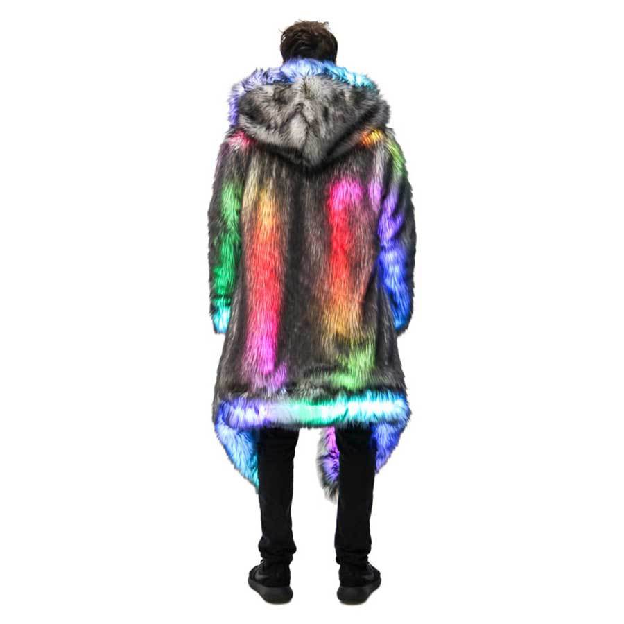 Faux Pelzmantel Männer Mit Kap – Men'S Fashion Light Jacket Bewertung und Preis