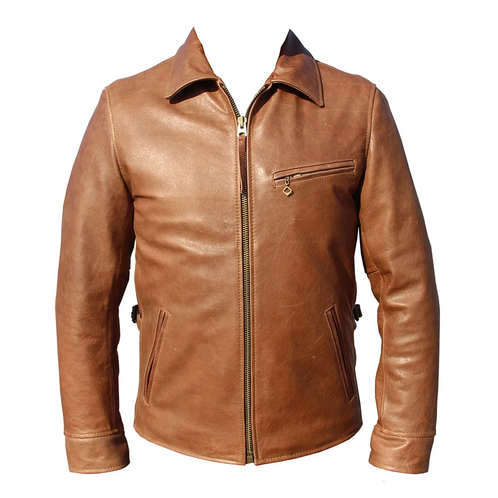 1930s braune Männer Lederjacke – Mens Fashion In The 1930S Bewertung und Preis