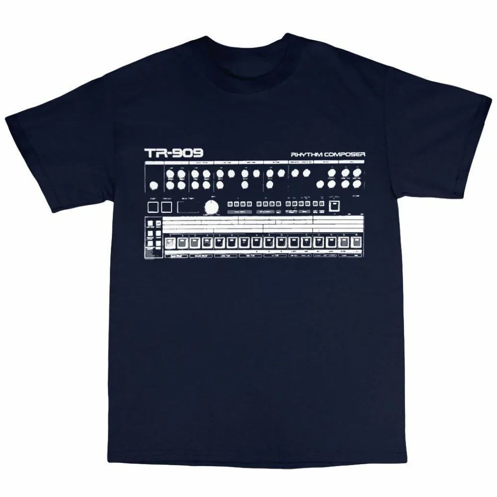 Tr-909 inspiriertes T-Shirt au – Men'S Fashion Online Bewertung und Preis