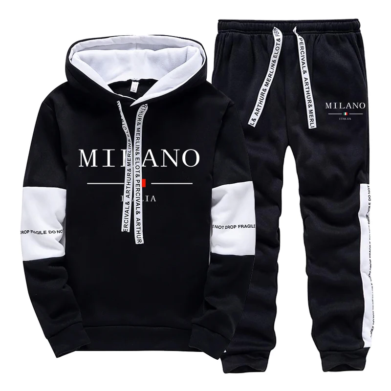 Herren-Set/Hoodie/Hose Italien – Men'S Fashion Hoodie Bewertung und Preis