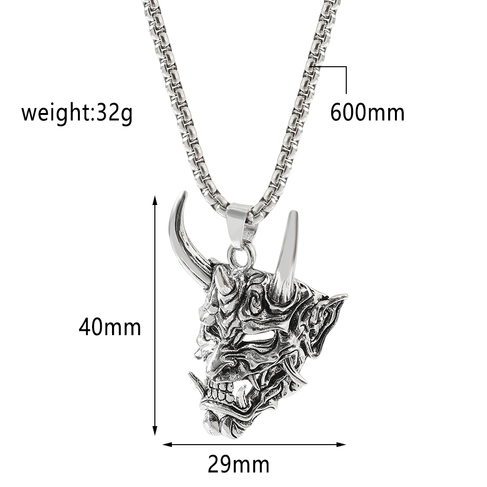 Handsome Rascal Ghost Mask Anh – Men'S Fashion Necklaces Bewertung und Preis