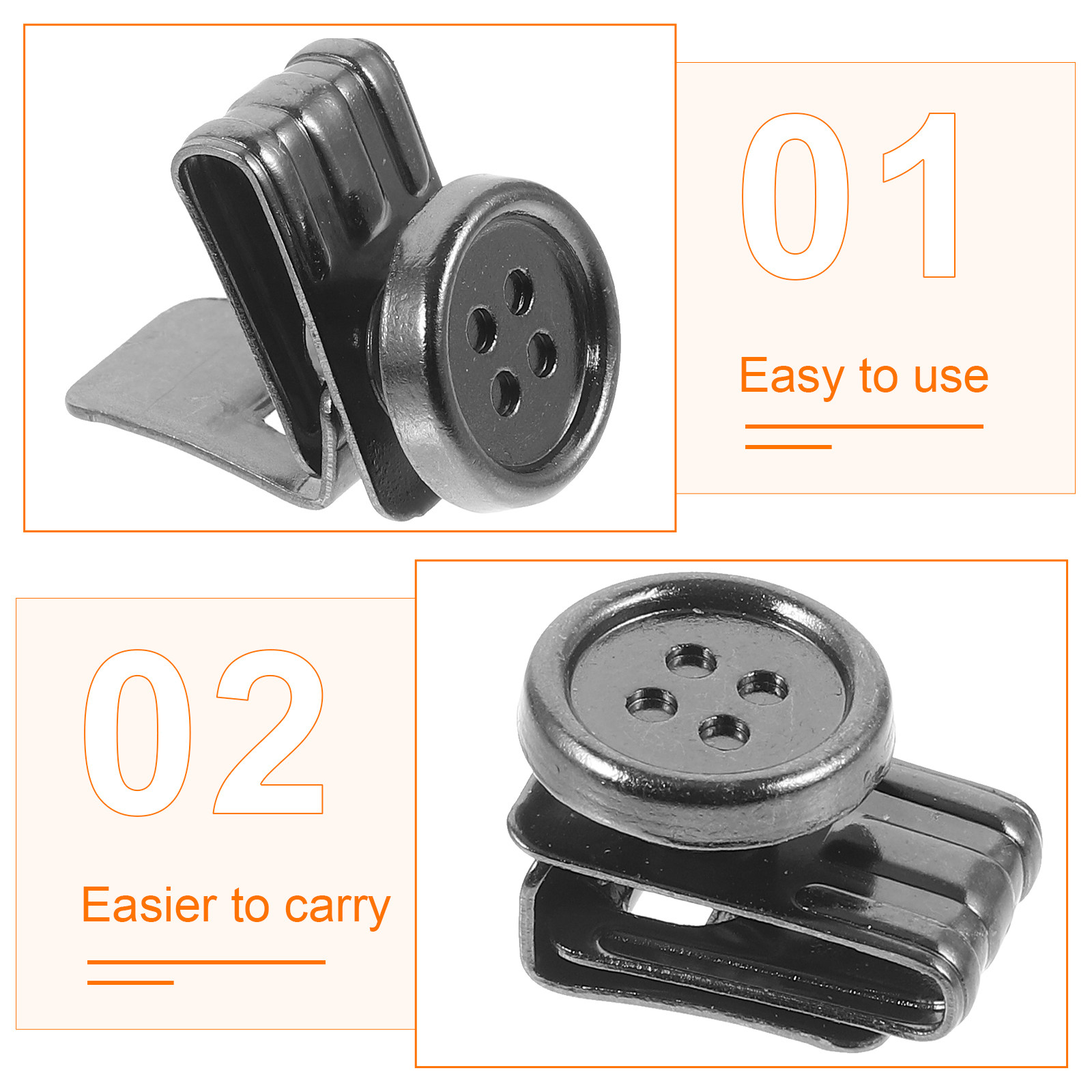 6er-Set Hosenträger mit Knöpfe – Suspenders Clip Men Bewertung und Preis