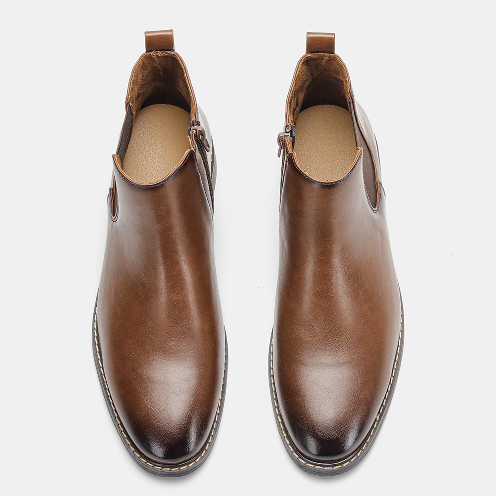 Knöchelhohe Stiefel Mode Retro – Men'S Fashion Brands Bewertung und Preis