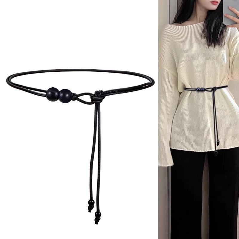 Neue Retro frauen Neue Chinesi – Leather Belt Braided Bewertung und Preis