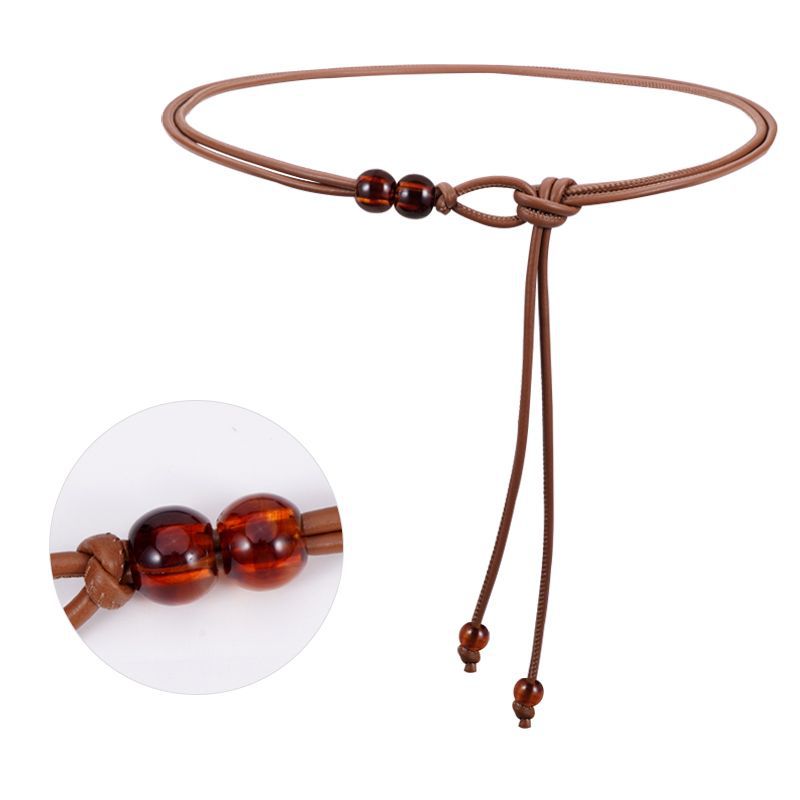 Neue Retro frauen Neue Chinesi – Leather Belt Braided Bewertung und Preis