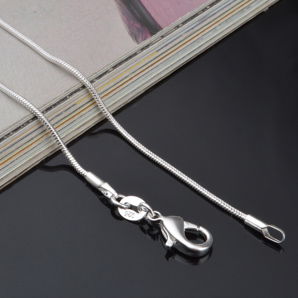 Schlangenkette, versilbert, 79 – Men'S Fashion Necklaces Bewertung und Preis