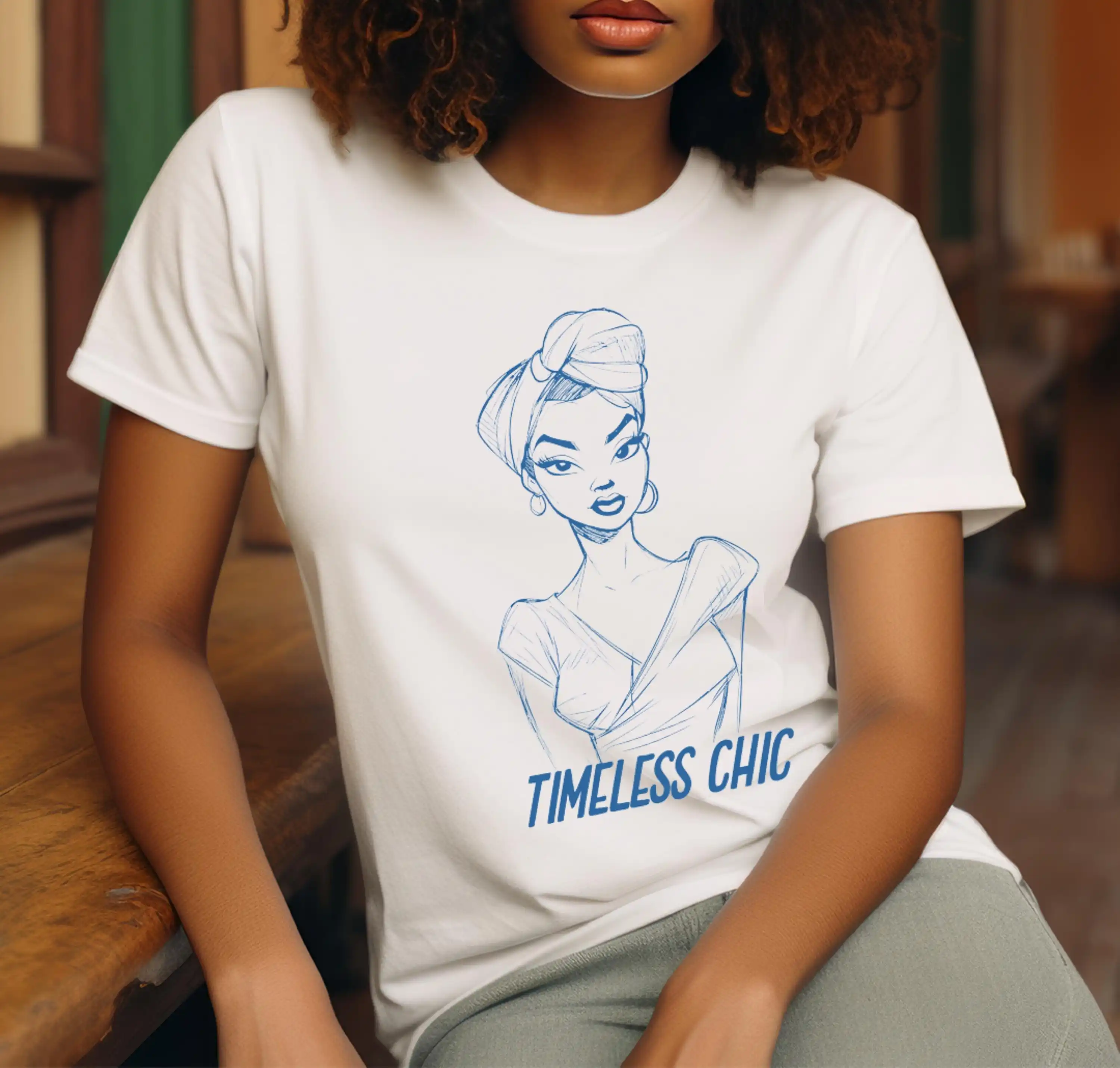 Zeitloses schickes T-Shirt im  – 1950S Fashion Men'S Bewertung und Preis
